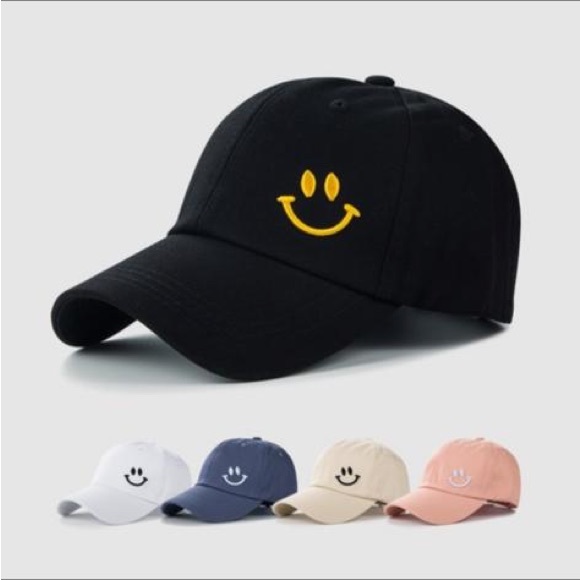 Unisex Smiley Face Baseball Cap The smiley face baseball cap makes - Picture 4 of 4